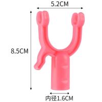 撑衣杆晒衣竿伸缩不锈钢取衣叉杆叉头挑衣杆架衣撑杆叉家用F7|塑料叉头买2发3【直径1.6cm】