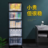 抽屉式收纳箱塑料透明衣柜多层儿童玩具零食储物柜厨房浴室收纳柜