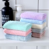 切边素色抹布花边压花厨卫抹布吸水洗碗巾家务清洁百洁布劳保方巾O4|素色款15条装 30X30厘米