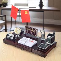 老板办公桌装饰品摆件办公室桌面创意文台送领导礼品A4