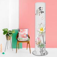 塔扇罩塔扇套艾立式保护罩套塔式电风扇罩子G4|家和荷花/弹力高120内适用