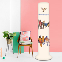 塔扇罩塔扇套艾立式保护罩套塔式电风扇罩子G4|音乐鸟/弹力高120内适用