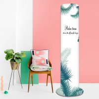 塔扇罩塔扇套艾立式保护罩套塔式电风扇罩子G4|绿棕叶/弹力高120内适用