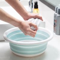 可折叠洗脸盆大号家用学生宿舍用塑料盆子便携式压缩小号洗衣P6