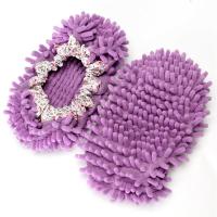 擦地拖地鞋套地板抹布拖地鞋拖把扫地可拆洗清洁懒人拖鞋