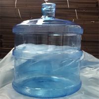 加厚18.9升纯净水桶5加仑pc压口储水桶矿泉水桶饮水机桶平口水桶|pc材质680克