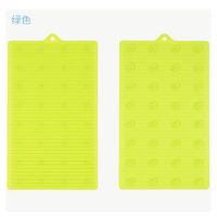 食品级硅胶搓衣板迷你学生宿舍折叠防滑加厚洗衣板简易家用能U2|绿色
