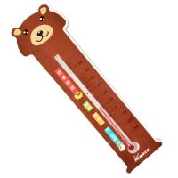 家用温度计寒暑表199型冰箱室温两用温度表空气温度气温计居家用M4|棕色熊温度计一个