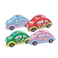 厂家直销创意存钱罐马口铁带轮子汽车存钱罐儿童礼品储蓄罐Z9|大号轮子不动21*8.1*8cm