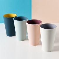 北欧ins刷牙杯学生创意 韩国牙刷杯子杯家用B8|四色【4个装】