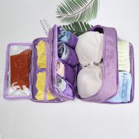 内衣收纳包女防水大容量文胸袜子内裤分装整理袋盒出差G3