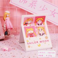 镜子化妆折叠台式便携随身学生宿舍公主镜大号梳妆翻盖高清桌面镜O8|美少女【小号】