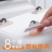 可粘贴式滑轮配件床下整理箱轮子滚轮搬家神器垃圾桶小脚轮K3