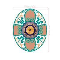 卫生间马桶贴纸粘贴式u型地贴浴室防水防霉坐便器边缘装饰防滑垫K5|MMT026 马桶盖+地贴