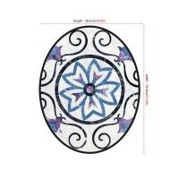 卫生间马桶贴纸粘贴式u型地贴浴室防水防霉坐便器边缘装饰防滑垫K5|MMT028 马桶盖