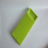 熟塑料搓衣板家用洗衣板加宽加高加大耐用搓板加厚韩式洗衣板F4|加宽绿色58*24cm