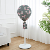 风扇罩罩全包家用电风扇罩子圆形风扇套落地扇罩落地式保护套S2|梅花（半包）