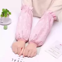 袖套女加长冬季双层烫金袖套防污袖套网纱蕾丝袖套儿童袖套Y5
