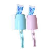 吸壁式牙刷架套装壁挂三人牙具座单人刷牙杯牙刷盒X5|粉+绿（2个） 牙膏筒+