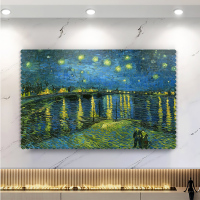 电视罩罩布艺电视机套家用挂式55英寸50曲面液晶盖巾电视机罩V2|罗纳河星空 60英寸