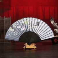 扇子折扇买二送一中古风古典舞蹈女扇古装日式夏季折叠扇J9|03嫦娥奔月