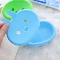 双层沥水肥皂盒家用北欧创意大号皂塑料香皂盒卫生间U7|【普通款】笑脸肥皂盒