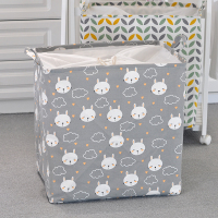 超大容量布艺束口衣物被子防潮衣柜整理箱儿童玩具收纳筐T6