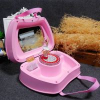 创意节日儿童礼物送女生生日礼物跳孩挎包发光八音盒音乐盒M8|手提包不带灯KT音乐盒