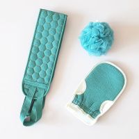 搓澡巾强力搓泥去污成人拉背条洗澡巾女沐浴球双面新后背搓澡神器D3