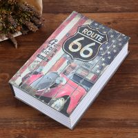 生日礼物学生保险箱密码盒子收纳带锁存钱罐储蓄罐儿童藏手机神器S4|【美国66号】 小号钥匙