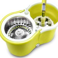 拖把旋转拖把桶拖布家用拖地桶拖布桶墩布桶2/5个拖把头