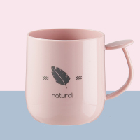 日式ins 家用牙刷杯子一家儿童创意欧式牙缸N6|北欧粉