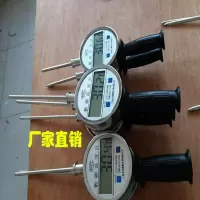 手持温度计插入式探针电子温度计地温草垛有机肥计手柄加长温度计X2|探针长30厘米