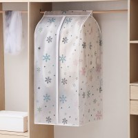 挂衣袋衣服罩挂式衣柜套子家用大衣干洗店收纳|款 加厚加宽60*50*120cm【收纳长款衣服薄12-18件厚8-12件】