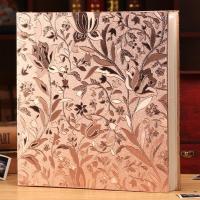 皮面相册影集插页式567寸混装700张大容量家庭宝长纪念册X3|小叶香槟金-500张
