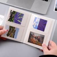 拍立得3寸4寸相簿5寸6寸插页式小相册电影票收藏明星小卡收纳H5|5寸2联80张