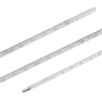 玻璃温度计水银玻璃棒温度计0-50//200 农业工业养殖温度计D7|水银温度计-50+50度