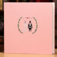 麂皮绒材质 相册影集相册本插页式5678寸混合装6寸大容量1110张G7|婚礼 6寸700张