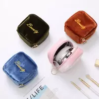 口红包迷你女便携口红袋补妆包粉饼化妆品随身带收纳包小号