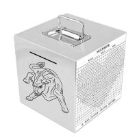 创意手提款存钱罐可取出儿童成人礼品365天储蓄罐防摔网红同款U6|生肖牛 （手提）15cm*15cm