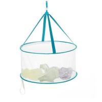 晒衣篮毛衣平铺网兜蓝羊毛衫内衣袋衣服防变形盘双层专用凉Q3|直径45CM单层全封