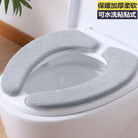 马桶坐垫四季家用马桶贴圈坐便器毛绒冬季马桶套粘贴垫垫圈坐便套