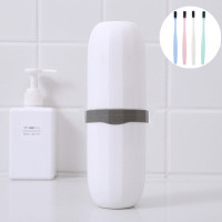 洗漱簌口杯刷牙杯套装便携式牙缸杯子迷你小号牙刷牙膏牙具盒N6|雪山白菱形【送牙刷】