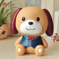 贝贝狗存钱罐韩国创意女孩成人可爱储蓄罐大号防摔儿童礼物Q8|大号贝贝狗(粉)2000枚