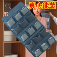 衣柜内衣内裤袜子文胸储物袋神器墙挂式悬挂布艺衣橱装双面