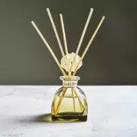日式ins描金口锤纹网红玻璃北欧刷牙牙缸带托盘Q5|香薰（柠檬味）