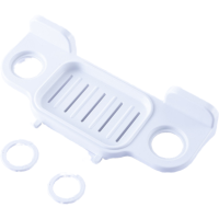 卫生间置物架壁挂浴室墙上免打孔能沐浴支挂架挂沐浴露肥皂盒G9|白色