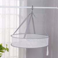 晒衣篮能单双三层防风懒人晾衣篮晒内衣枕头晾衣网平铺晒毛衣N1|小号单层/灰色