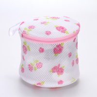 洗衣袋文胸袋护洗袋细网洗衣机洗内衣胸罩专用清洗网袋网兜洗护袋|玫瑰双圈圆筒