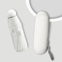 胶囊太阳伞女防晒防紫外线遮阳晴雨伞折叠晴雨两用口袋伞小巧便携